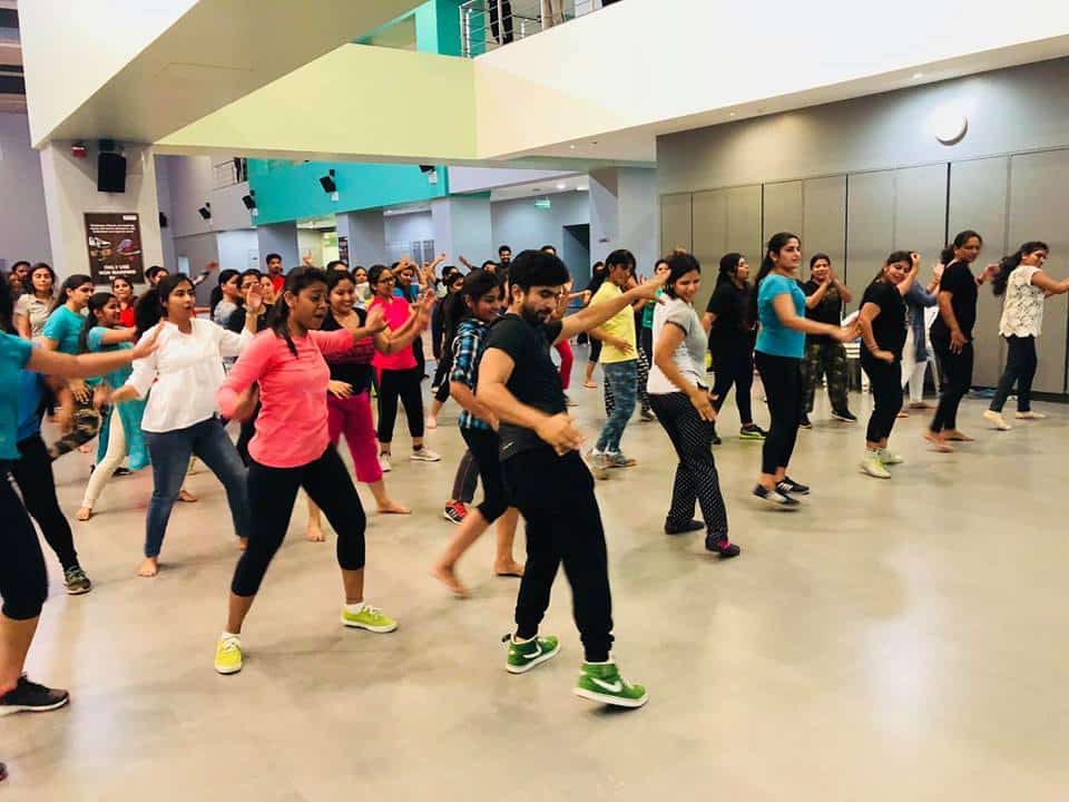 Office Zumba Session