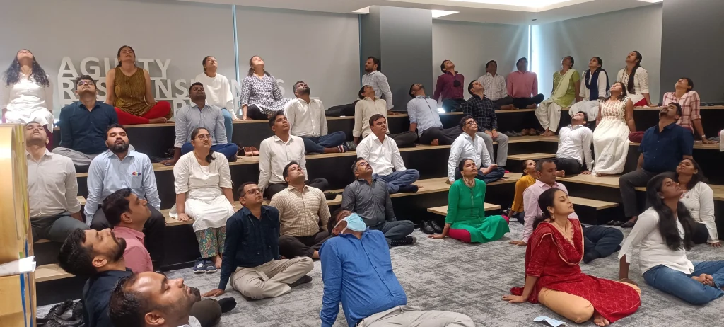Corporate yoga